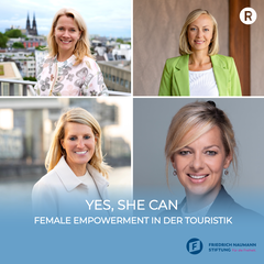 Nadja Albrecht, For Family Reisen | Stephanie Kleine Klausing, KölnTourismus | Nina Luig, KD Köln Düsseldorfer Rheinschiffahrt | Moderation: Bianca Thomas