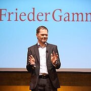 Wolfgang Schatz, Business Schauspieler; Frieder Gamm, Geschäftsführer bei Frieder Gamm Group Stuttgart