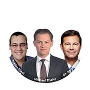 Michael Thaler (Vorstand TOP Vermögen AG) // Tobias Staat (Steuerberater) // Dr. Rolf Müller (Geschäftsführer fintegra GmbH)