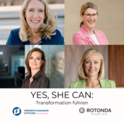 Maike Gruhn, CTO BarmeniaGothaer; Mareike Mende-Ratnam, CHRO DOUGLAS Group; Marinka Zeiss, Chief Human Resources Officer