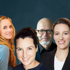 Dr. Oliver Stettes, Leonie Stankewitz, Dr. Laura Kienbaum und Dr. Daniela Rindone
