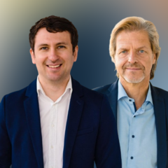 Jürgen Müller und Dr. Alexander Gorovoj, Wissenschaftler am Stuttgarter Fraunhofer-Institut